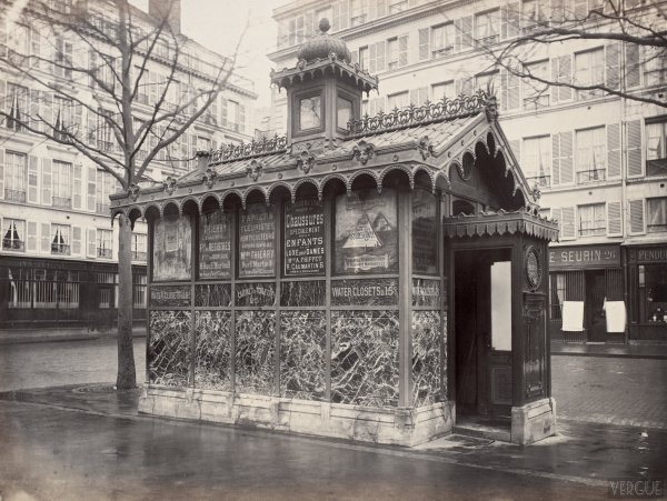 Charles Marville- Les vespasiennes à Paris fin XIXéme | PARIS à NU